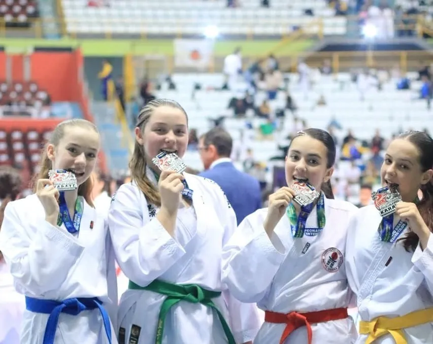 Com trajetória brilhante, atleta brazense de 11 anos é vice-campeã brasileira de karatê