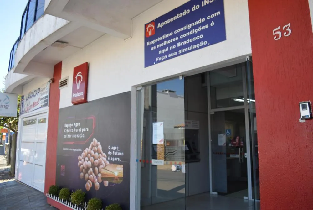 Banco Bradesco anuncia encerramento de atividades na agência de Wenceslau Braz