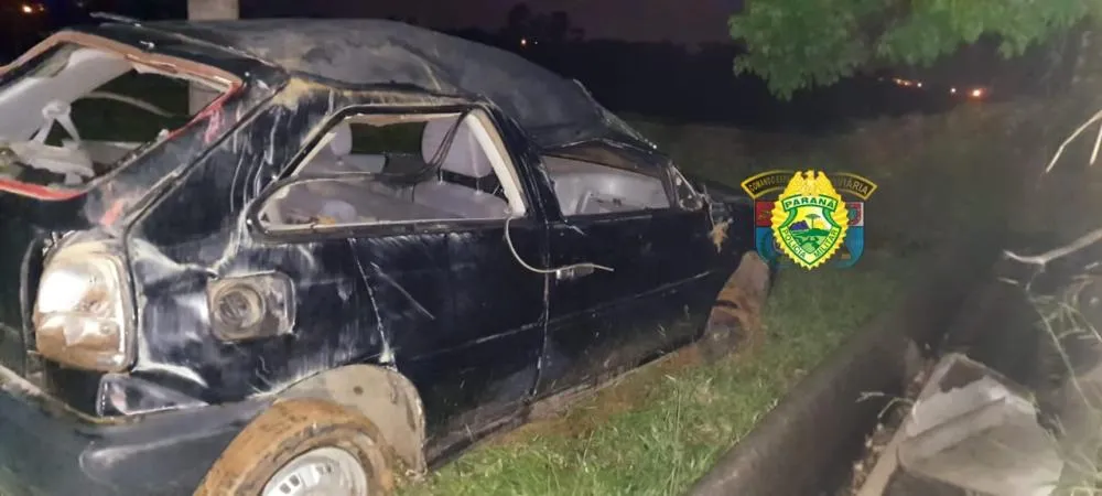 Acidente em Siqueira Campos mata jovem e deixa bebê em estado grave