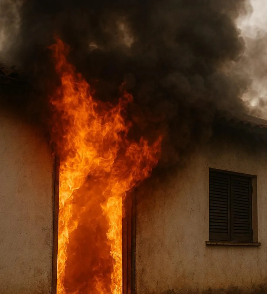 Policiais salvam vida de homem que colocou fogo na casa em Wenceslau Braz