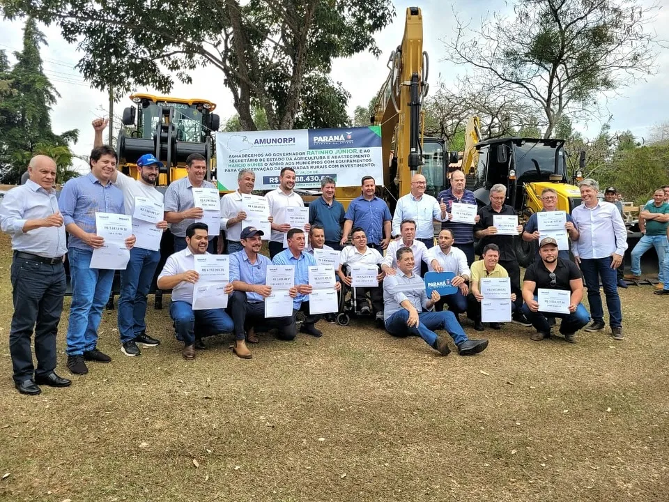 Governo do Estado destina mais de R$ 96 milhões para municípios da Amunorpi