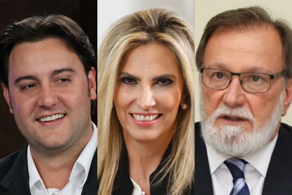Pesquisa aponta empate técnico entre Ratinho e Osmar; Cida aparece com 12,5%