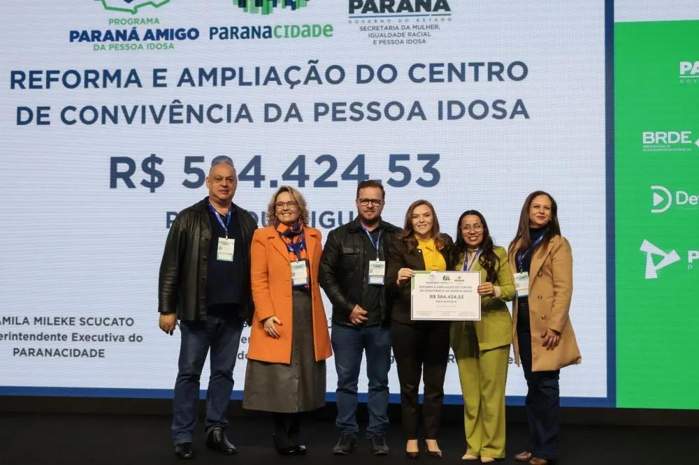 Quatiguá recebe mais de R$ 580 mil para reforma e ampliação do Centro do Idoso