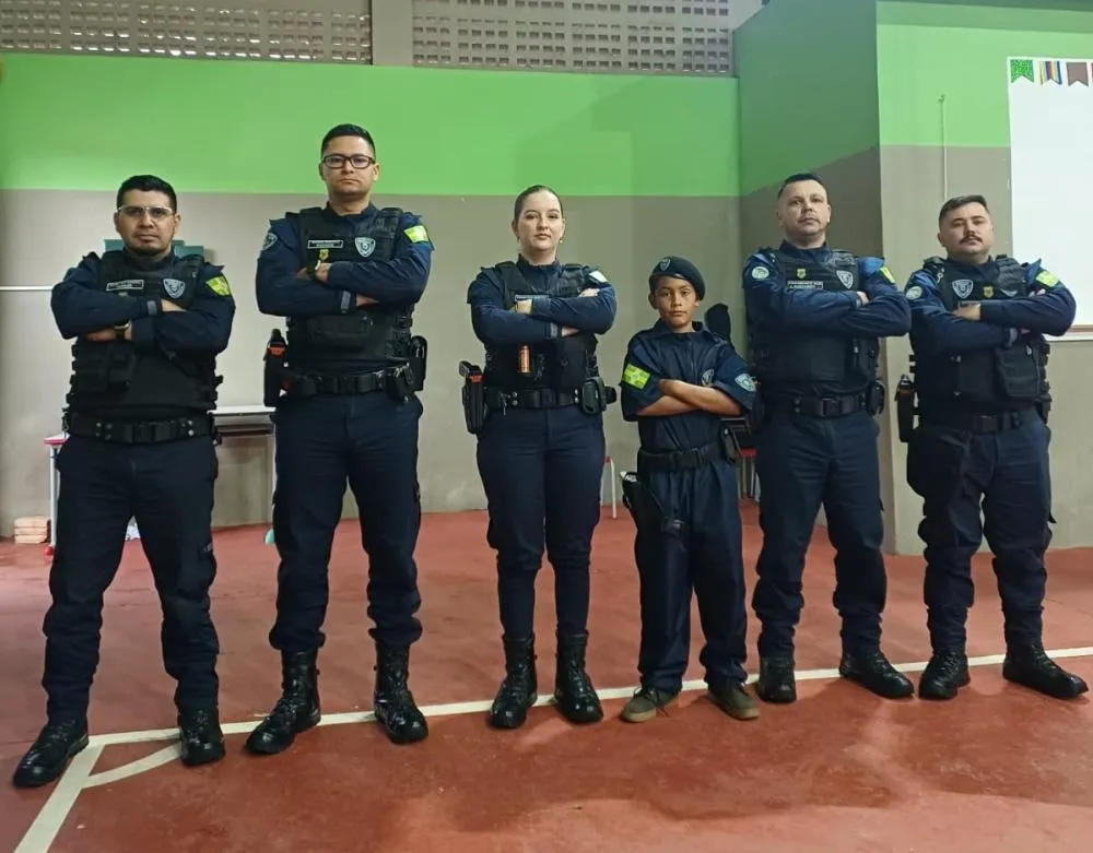 Guarda Civil realiza sonho de estudante da rede municipal de Jaguariaíva