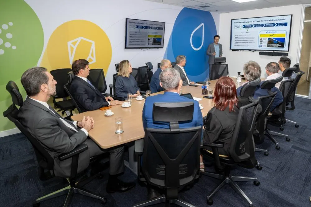 Reunião entre Itaipu, Conab e UNOPS marca início das obras de modernização de unidade armazenadora no Paraná