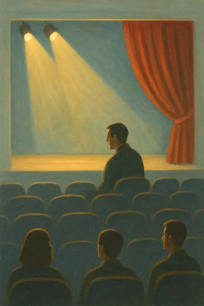 “Luzes, Som... e o Silêncio”