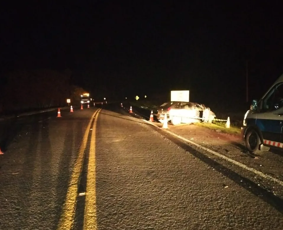 Carro de Siqueira Campos se envolve em acidente com morte em Jaguariaíva