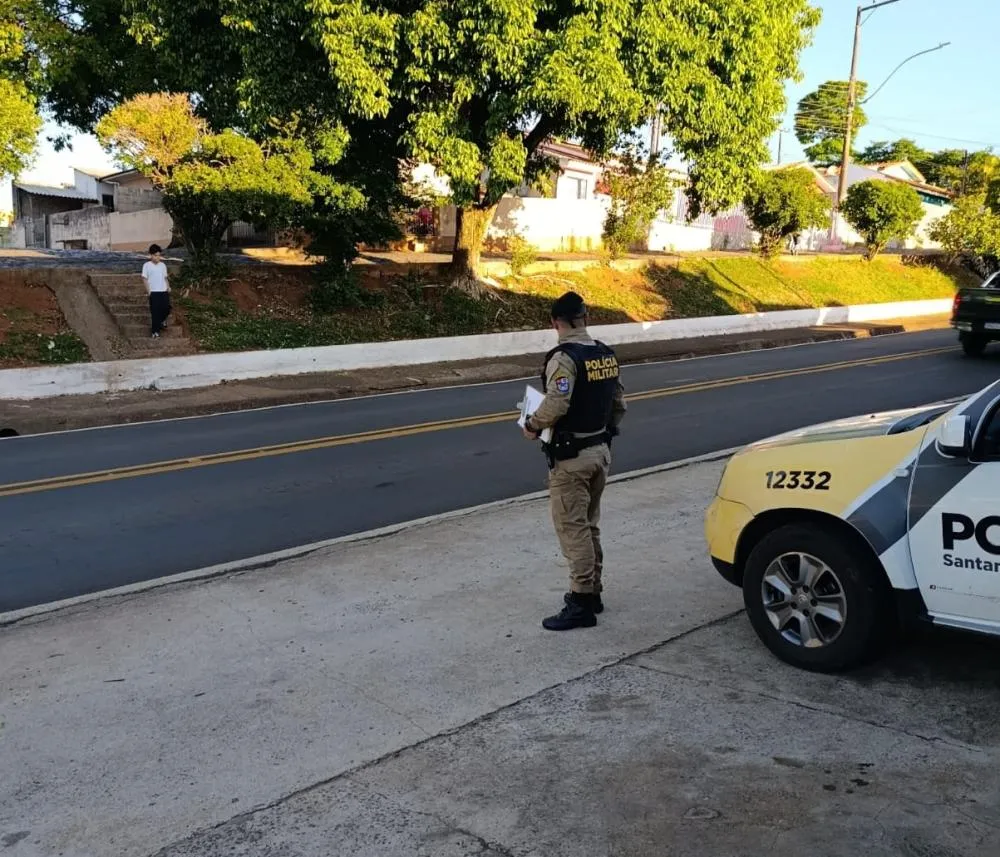 Polícia Militar realiza operação de trânsito em Wenceslau Braz