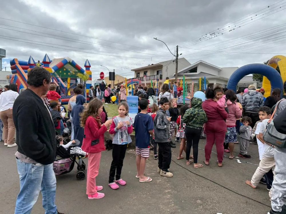Festa das Crianças do Centro Espírita reúne alegria e solidariedade em Wenceslau Braz