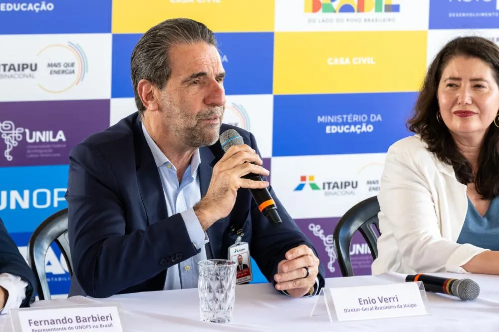 Itaipu Binacional, Unops/ONU e Unila lançam programa de visitação da obra do novo Campus Arandu