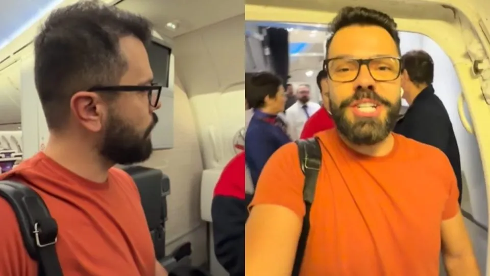 Influenciador é expulso de avião da Latam após companhia alegar cancelamento da passagem