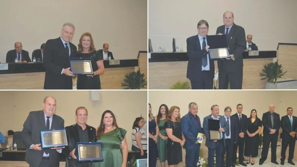 Ibaiti concede títulos de honraria a prefeito, deputados, médico e outras personalidades da cidade