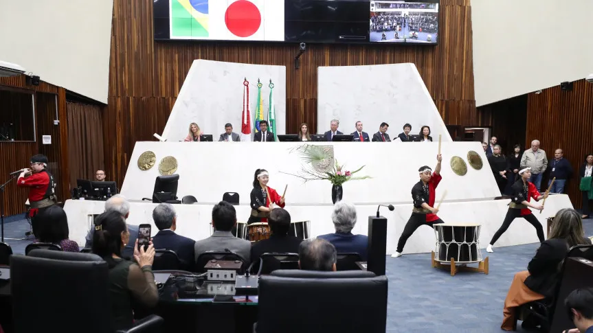 Assembleia Legislativa celebra 130 anos do Tratado de Amizade Brasil-Japão com homenagens e exposição histórica