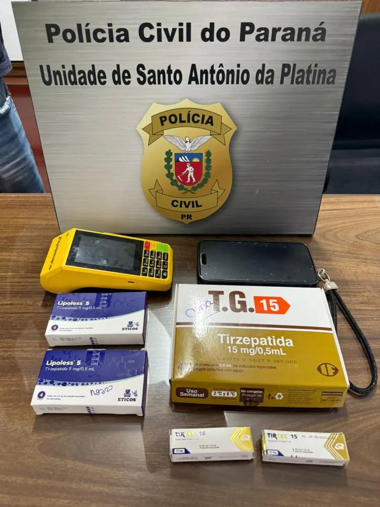 Mãe e filha são presas por vender remédios ilegais para emagrecimento em Santo Antônio da Platina