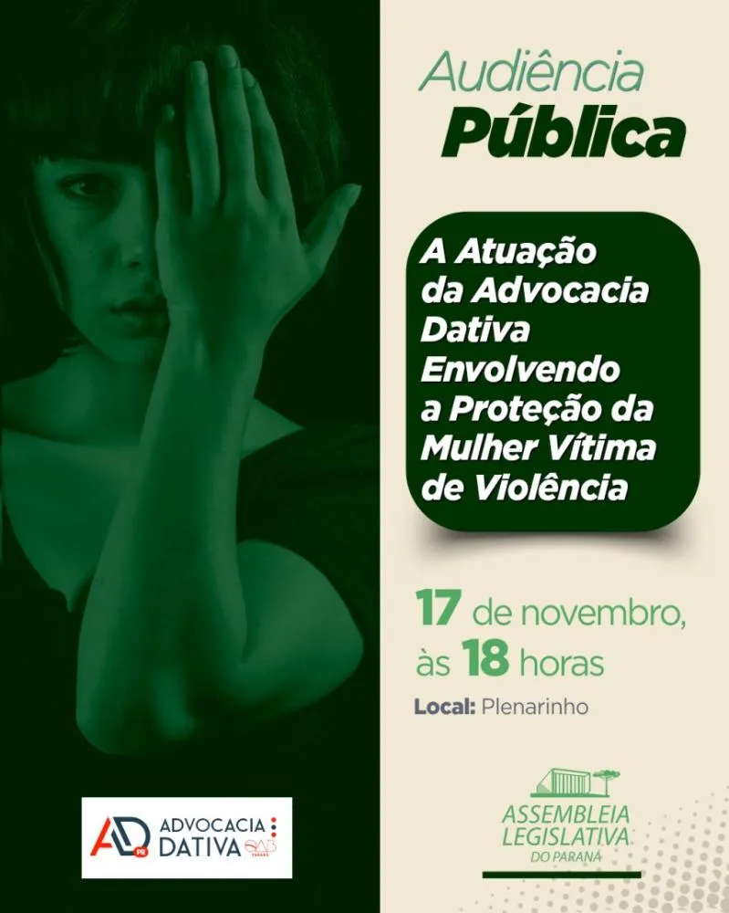 Assembleia discute garantia de defesa jurídica para mulheres vítimas de violência em audiência pública