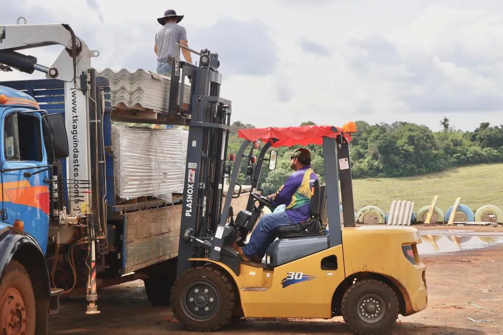 Estado reforça pedido por materiais de construção para avançar nos trabalhos em Rio Bonito do Iguaçu