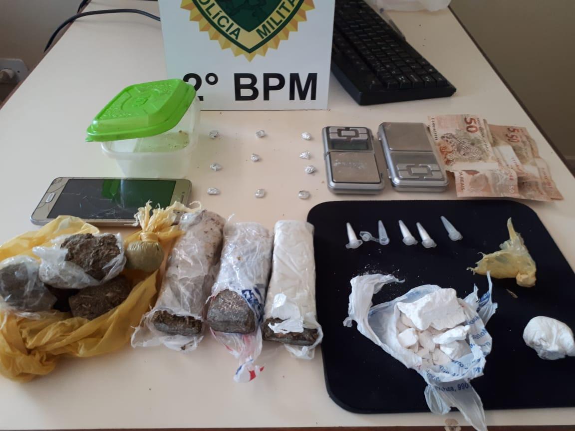 Polícia desmonta ponto de tráfico em Cambará