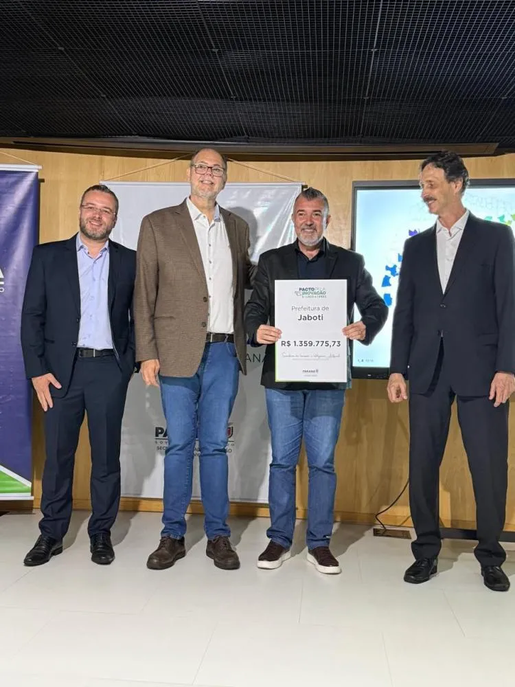 Jaboti recebe mais de R$ 1,3 milhão do Governo para projetos de inovação, educação e desenvolvimento