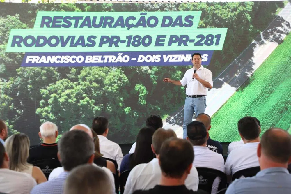 Governador lança pedra fundamental da modernização de rodovias 