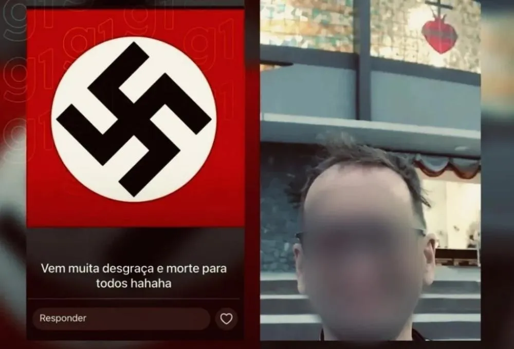 Servidor é preso após divulgar símbolos nazistas e mensagens de ódio nos Campos Gerais