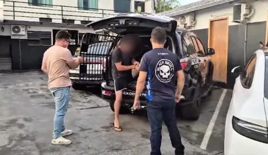 Condenado por estupro de criança tenta fugir, mas acaba preso