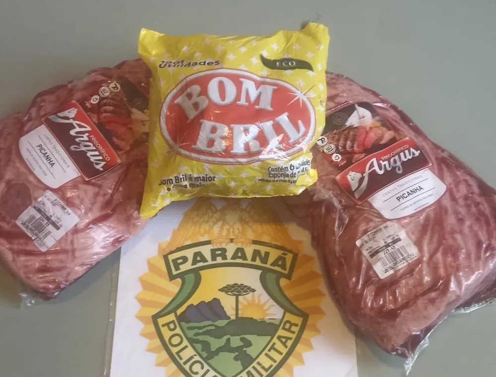 Homem é preso após furtar quase R$ 500 em picanhas