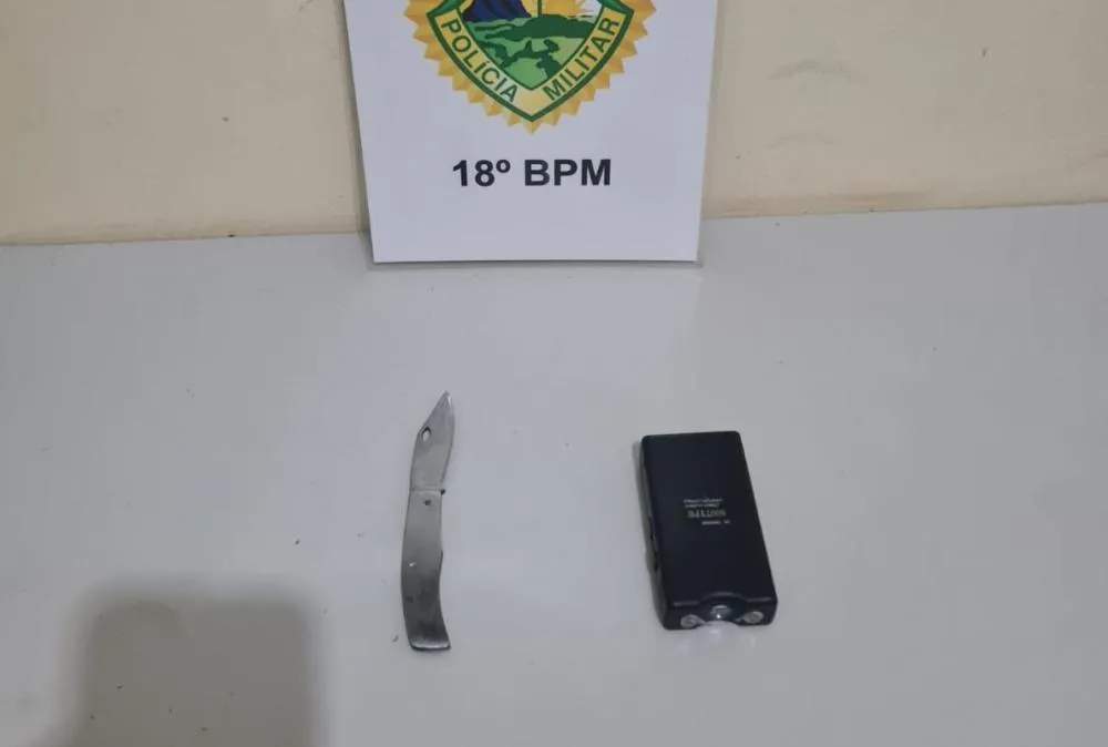 Adolescente é apreendido após ameaçar agentes em abordagem policial