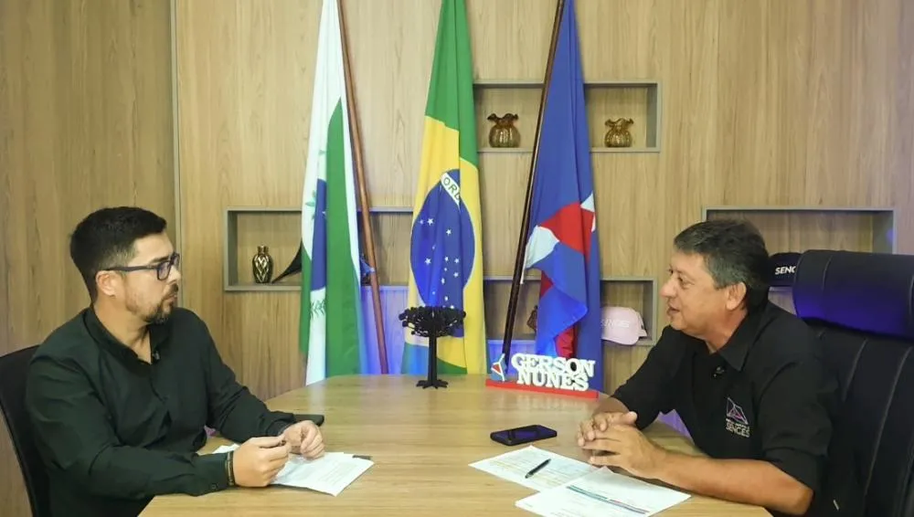 Em vídeo, entrevista com Gerson Nunes destaca o protagonismo regional e investimentos históricos em Sengés