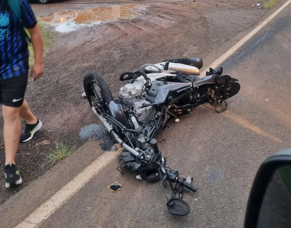 Acidente mata uma pessoa e deixa outra em estado grave no Norte Pioneiro