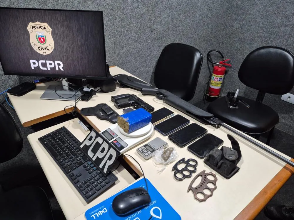 Polícia desarticula esquema de tráfico na região e dois irmãos são presos
