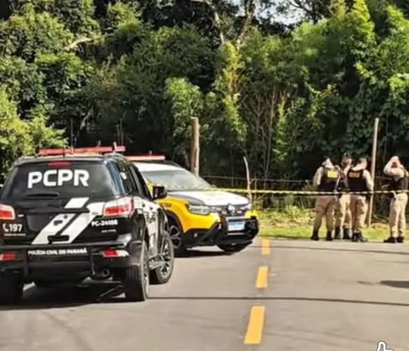 Homem é encontrado morto pegando fogo e crime assusta moradores de cidade no Paraná