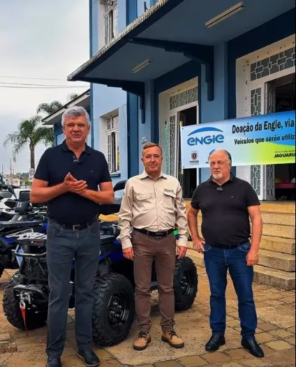 Governo entrega novos veículos para parques de Jaguariaíva e reforça segurança no turismo