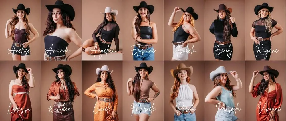 Conheça as candidatas à Rainha do Rodeio de Sengés 2026