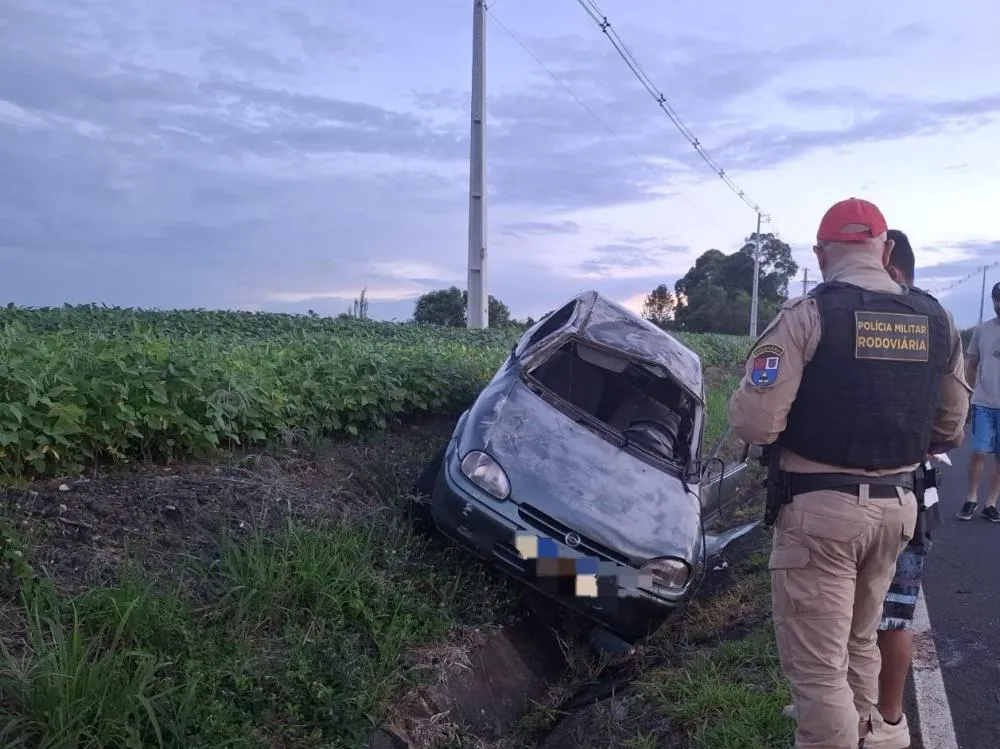 Acidente em Wenceslau Braz deixa duas crianças e três adultos feridos