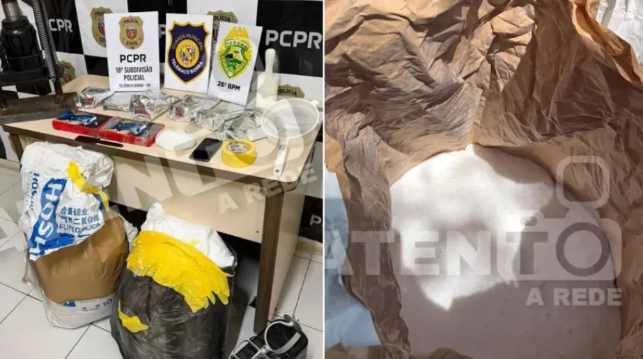 Polícia fecha laboratório de cocaína nos Campos Gerais; é o segundo em menos de três meses