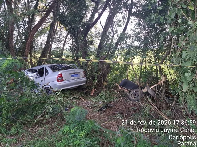 Tragédia no Norte Pioneiro: três adolescentes morrem em acidente gravíssimo na PR 218