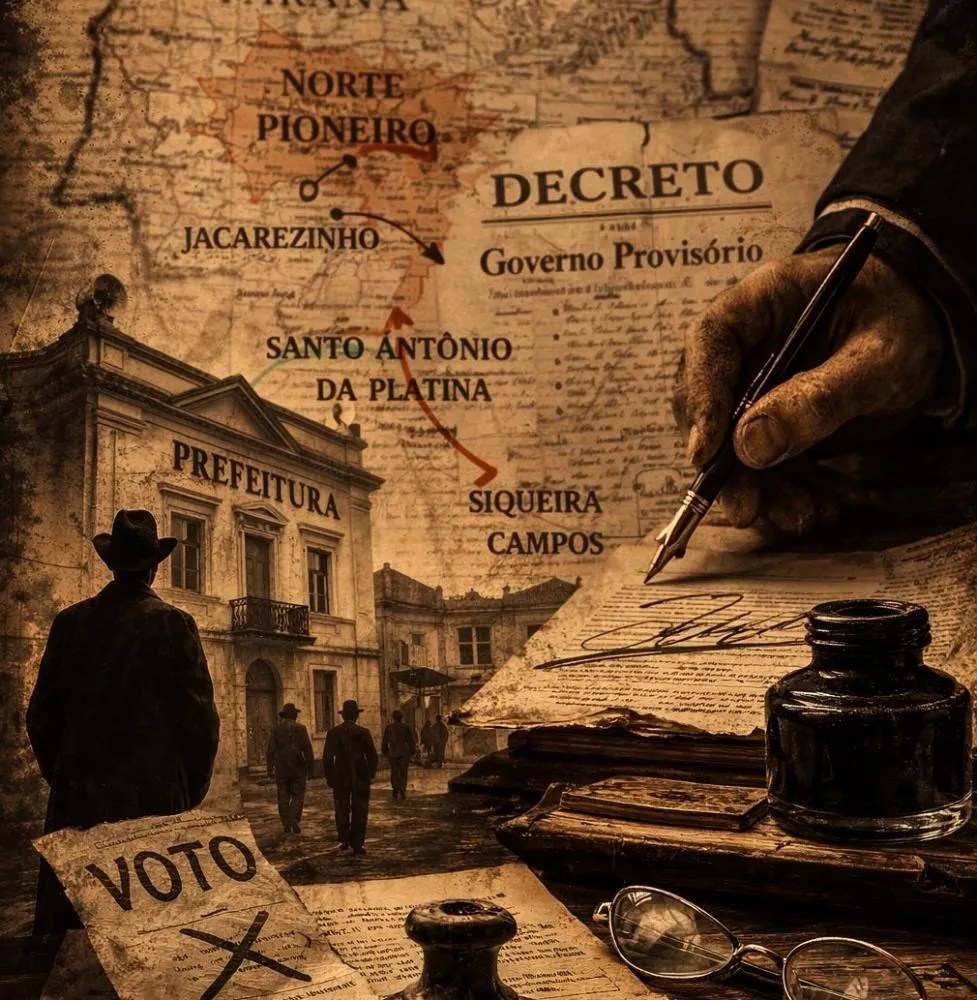 Março de 1931: o silêncio político que redesenhou o Norte Pioneiro