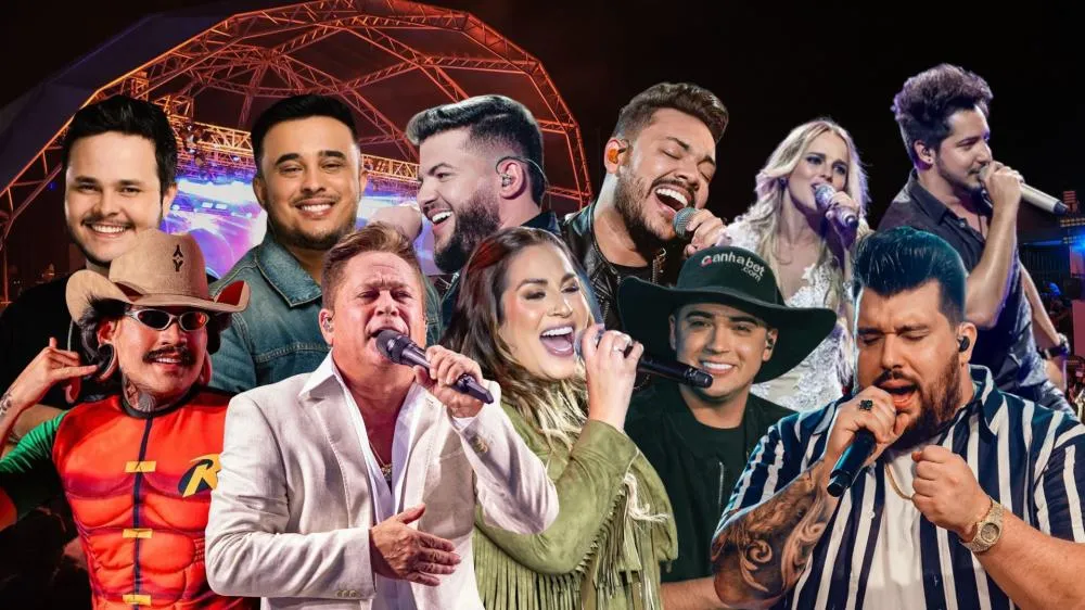 Jiraya Uai, Leonardo e Panda: shows da Festa do Peão prometem agitar Sengés; veja quem sobe ao palco