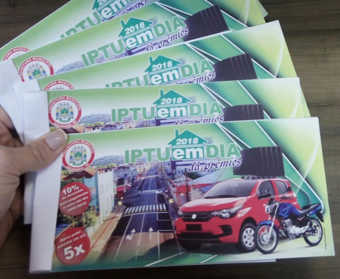 Carnês do IPTU começam a ser distribuídos em Jaguariaíva