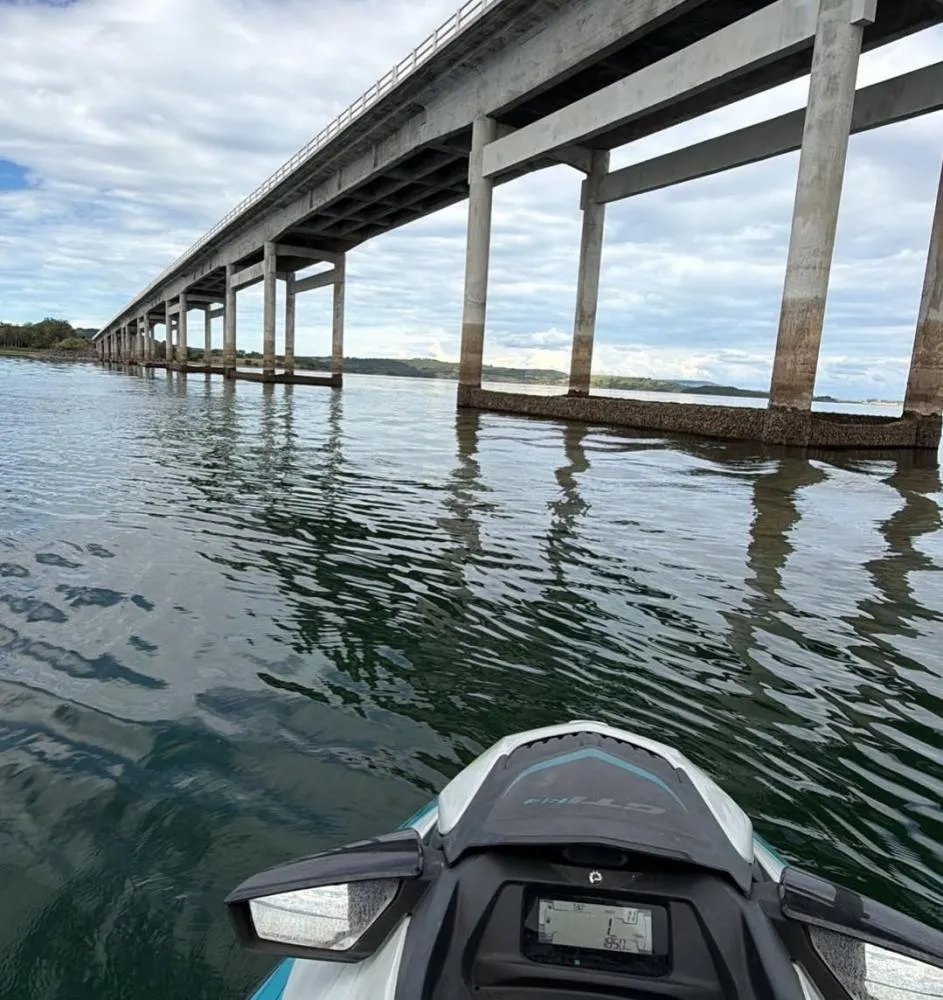 Nível baixo da Represa de Chavantes acende alerta para risco de acidentes