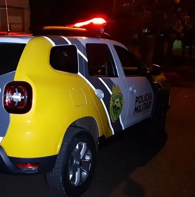 Fuga da polícia termina com homem atropelado no Norte Pioneiro; motociclista está foragido