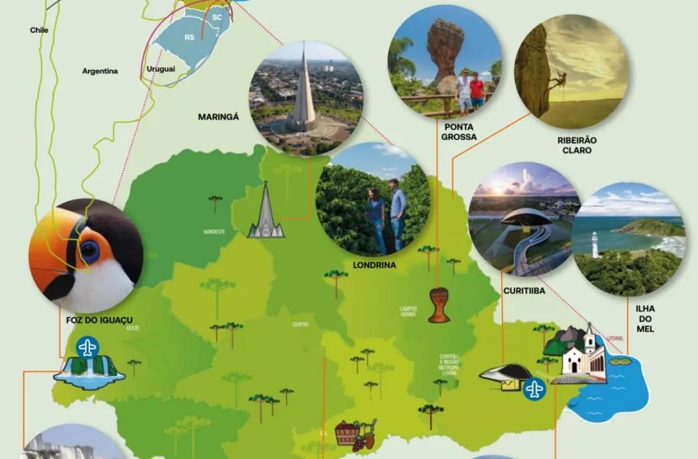 Turismo do Norte Pioneiro é destaque em revista na Alemanha