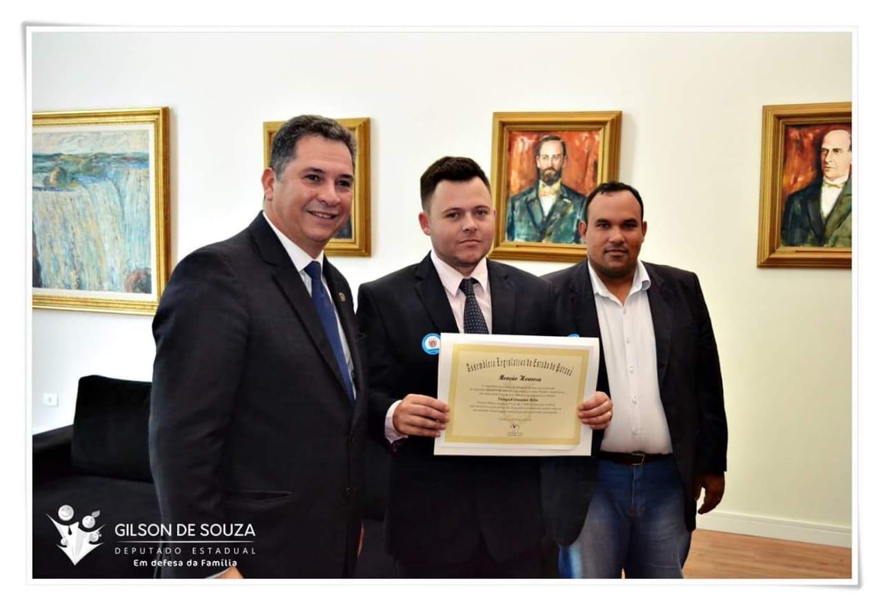 Policial que evitou tragédia em Ibaiti é homenageado pela Alep