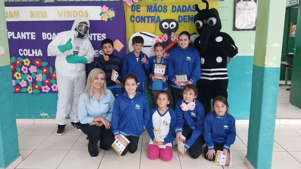 Arapoti e Jaguariaíva investem na educação para combater a Dengue