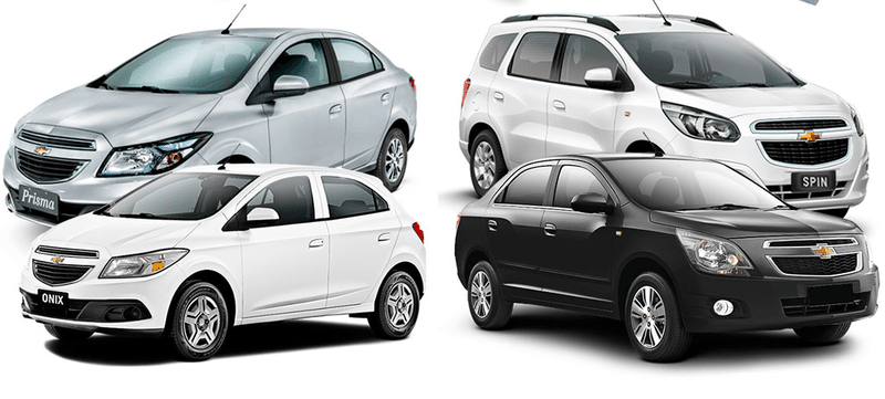 GM faz megarrecall de Onix, Prisma, Spin e Cobalt por risco de incêndio