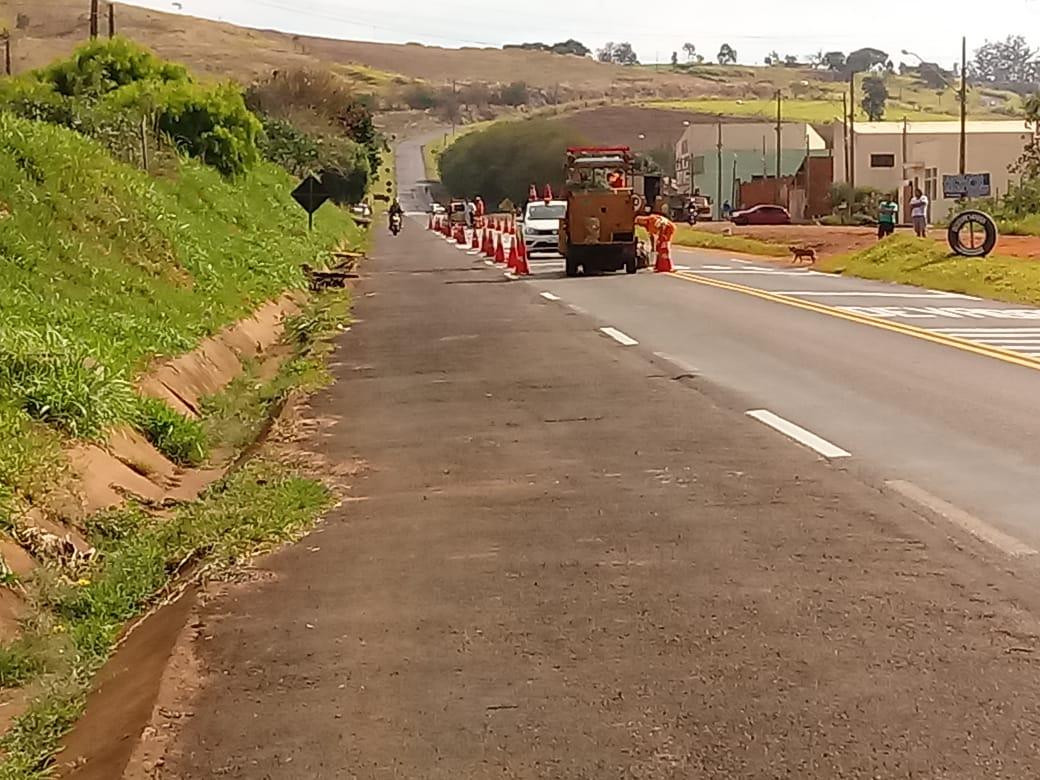 DER inicia instalação de lombada eletrônica na PR-092