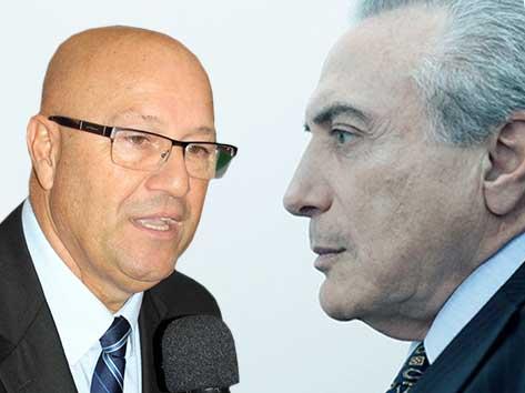 O slogan de Temer é aquele sem a vírgula: O Brasil voltou 20 anos em 2!