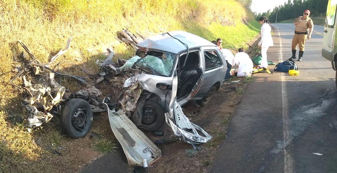 Acidentes na região deixam uma pessoa morta e mais de dez feridos