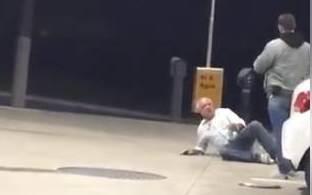 Antônio Fagundes não é o homem que aparece em vídeo apanhando em posto de gasolina