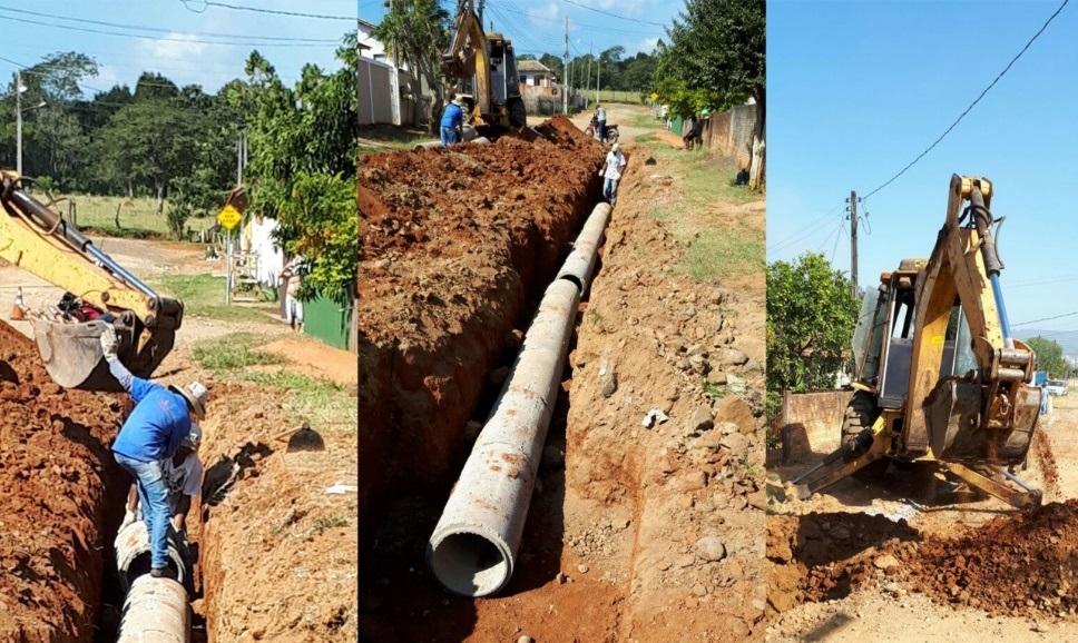 Jardim braúna recebe galerias pluviais e terá 100% de asfalto